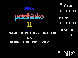 Заставка игры Pachinko II